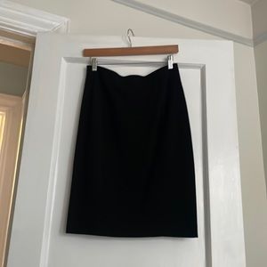 Black Ann Taylor pencil skirt size 2
